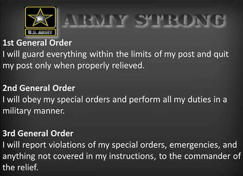 Army General Orders, Army Creed, Army Cadence, Army Tips, Us Army Basic Training, Army Values, Army Basic Training, Us Army Infantry, Women's Army Corps