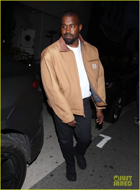 Kanye Workwear, Detroit Carhartt Jacket Outfit, Kanye Carhartt, Kanye West Carhartt, Detroit Jacket Outfit Men, Carhartt Jacket Outfit Men, Carhartt Detroit Jacket Outfit, Carhartt Outfits, Kanye Style