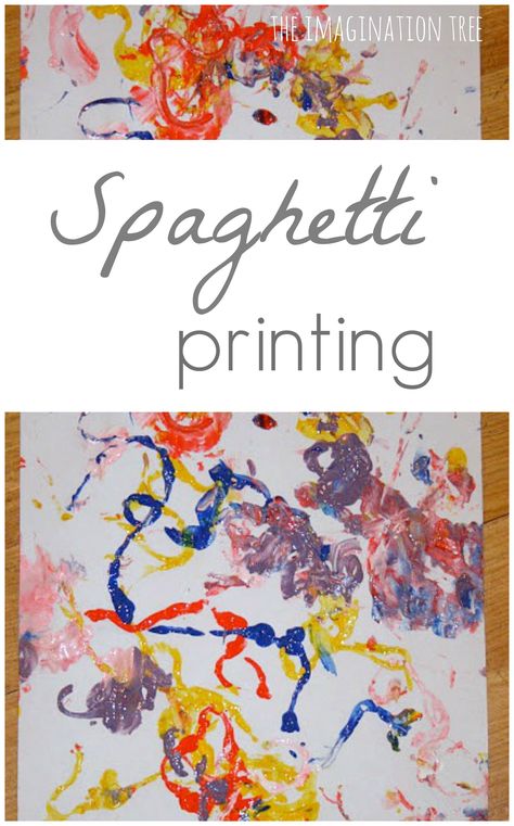 Spaghetti Painting, Food Activities For Toddlers, Nutrition Preschool, Cooking Lesson Plans, Preschoolers Crafts, Art Activity For Toddlers, Preschool Food, Food Lessons, Pasta Restaurant