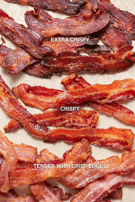 How To Make Bacon in the Oven (3 Ways) - Skinnytaste Chewy Bacon In The Oven, Perfect Bacon In Oven, How To Make Crispy Bacon, Thick Cut Bacon In Oven, Make Ahead Bacon For A Crowd, How Long To Cook Bacon In Oven, How To Make Bacon In The Oven, How To Cook Bacon In Oven, How To Bake Bacon In The Oven