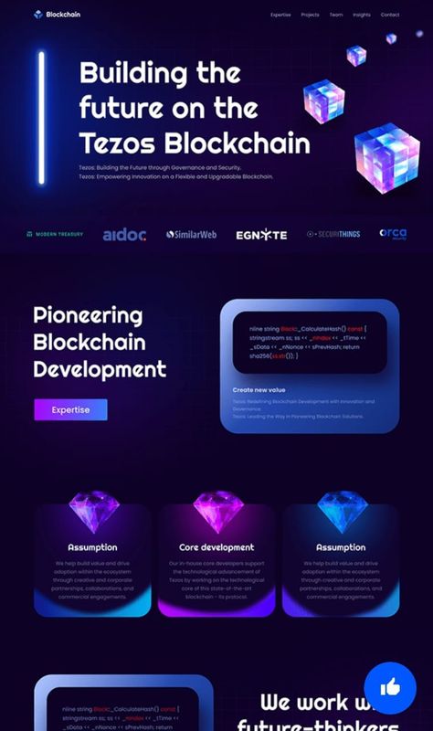 Galaxy Website Design, Purple Website Design Inspiration, Neon Website Design, Cyberpunk Website, Technology Website Design, Tech Website Design, Athletic Branding, Tech Website, Blue Website