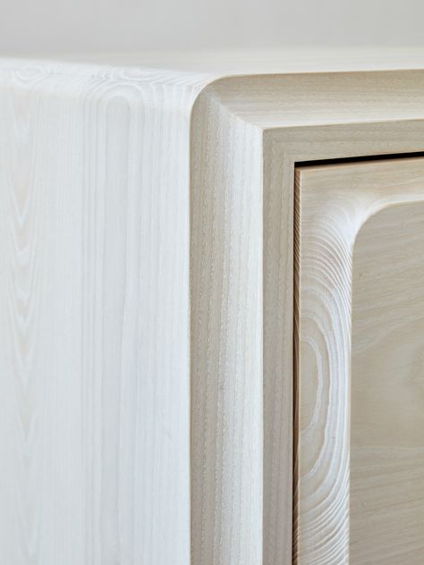 KWH | Cove / Arc Credenza – Colony Refrigerator Panels, Millwork Details, Cabinet Detailing, Joinery Design, Joinery Details, Wooden Accessories, Furniture Details, Sideboard Cabinet, Furniture Inspiration