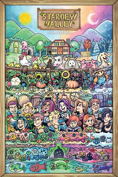 Stardew Valley Poster, Valley Game, Amanda Johnson, Living Off The Land, Stardew Valley, Old Farm, Summer Crafts, Hama Beads, Cherry Wood