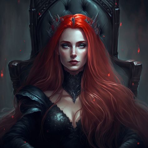 Red Haired Woman Art, Red Hair Warrior, Redhead Character Art, Fantasy Redhead, Red Hair Elf, Redhead Characters, Jennifer L Armentrout, A Court Of Wings And Ruin, Sarah J Maas Books