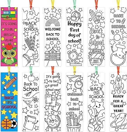 Bookmarks For Teachers, Back To School Bookmarks, Kindness Notes, School Bookmarks, Student Bookmarks, Bookmarks For Kids, Middle School Books, Hand Art Kids, Reading Bookmarks