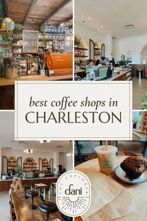 Charleston Sc Coffee Shops, Charleston Coffee Shops, Charleston South Carolina Vacation, Estilo Charleston, Charleston Itinerary, Charleston Travel Guide, Sweet Carolina, Charleston Vacation, South Carolina Vacation