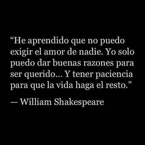 Amar a alguien es decirle: tú no morirás jamás Gabriel Marcel William Shakespeare Frases, Frases Love, French Quotes, Love Phrases, Typography Quotes, Spanish Quotes, William Shakespeare, Some Words, Love Messages