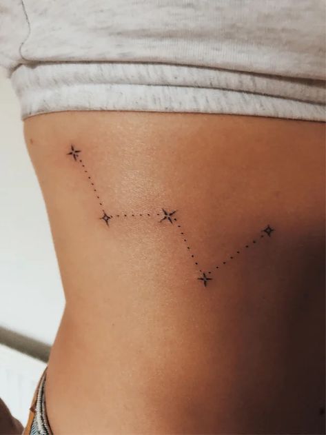 210+ Amazing Constellation Tattoos With Meanings (2023) - TattoosBoyGirl Cassieopia Constellation Tattoo, Constellation Chest Tattoo, Multiple Constellation Tattoo, Cassiopeia Tattoo Constellations, Casseopia Tattoo, Cassiopeia Constellation Tattoo, Casseopia Constellation, Constellation Tattoo Sleeve, Cassiopeia Tattoo