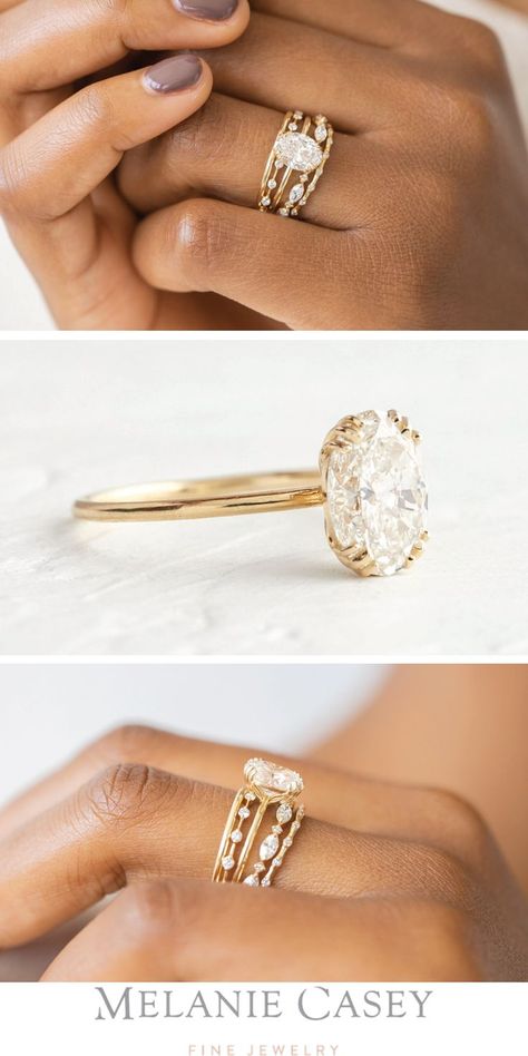 Yellow Gold Solitaire Engagement Ring, Gold Solitaire Engagement Ring, Yellow Gold Solitaire, Classic Engagement, Knuckle Ring, Oval Engagement, Dream Engagement Rings, Classic Engagement Rings, Morganite Engagement Ring