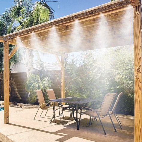 MistyMate Portable Misting System #Cooling, #Portable, #System Outdoor Misting Systems, Outdoor Misting System, Patio Misting System, Patio Mister, Portable Water Tank, Pergola Roof, Misting System, Water Mister, Water Mist