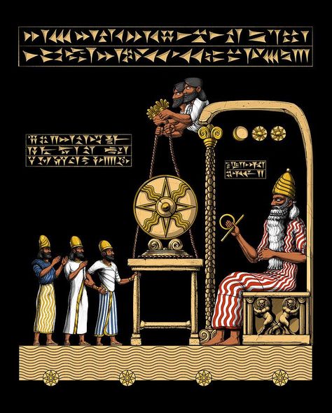 Sumerian Mythology, Anunnaki Gods, Aliens Poster, Gods Design, Anunnaki Aliens, Ancient Sumerian, Ancient Astronaut, History Art, Ancient Aliens