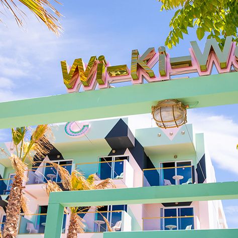 Wi-Ki-Woo | Ibiza's New Destination Hotel Wikiwoo Ibiza, Swimwear Branding, Bacardi Rum, Destin Hotels, Ibiza Spain, Boutique Hotels, Beautiful Hotels, Pool Area, Travel Goals