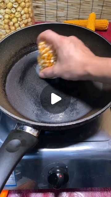 Have you learned how to make popcorn? | Instagram Making Popcorn, How To Dry Corn For Popcorn, Candied Popcorn Recipe Corn Syrup, Popcorn Ears Of Corn, Home Made Popcorn On Stove, Puffed Corn Carmel Corn Popcorn Recipes, How To Make Popcorn, How To Make Corn, Popcorn Kernels