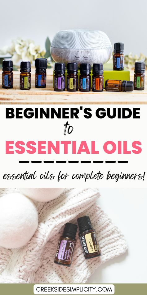 Want to learn more about essential oils, but don't konw where to start? This guide to essential oils for beginners will walk you through the basics: What are essential oils, how do you use essential oils, and how do you know which essential oils to buy. Essential Oils Beginners Guide, Essential Oils Uses Chart, Essential Oils For Beginners, Ways To Use Essential Oils, Remove Skin Tags Naturally, Essential Oil Education, What Are Essential Oils, Making Essential Oils, Essential Oils Guide