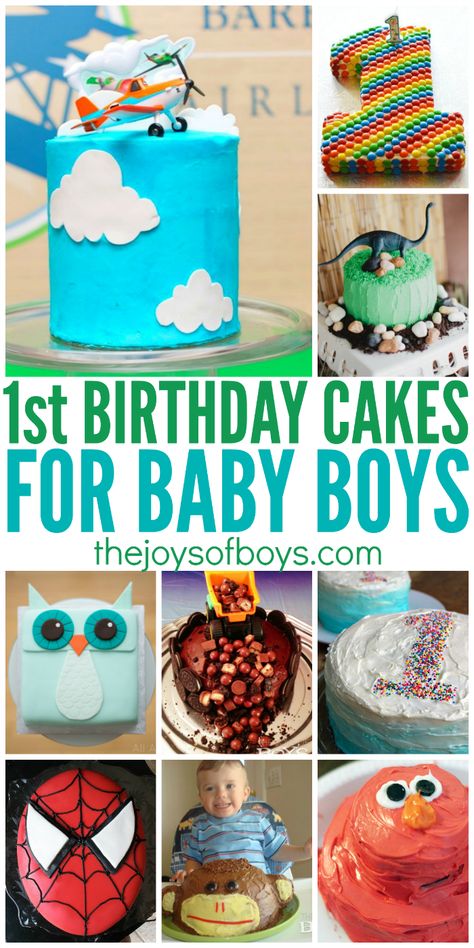 First Birthday Cakes for Boys Baby Boy First Birthday Cake Ideas, First Birthday Cakes For Boys, First Birthday Cake Ideas, One Year Birthday Cake, Birthday Cakes For Boys, Girls First Birthday Cake, Boys First Birthday Cake, Boys 1st Birthday Cake, Baby Boy Birthday Cake