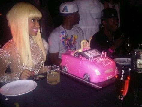 Nicki Birthday, Nicky Minja, Nicki Minaj Birthday, Cake Disasters, Harajuku Barbie, Nicki Minaj Wallpaper, Birthday Behavior, Nicki Minaj Barbie, Nikki Minaj