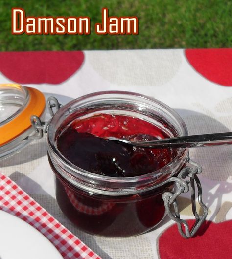 Damson Jam, Plum Jam Recipes, Victoria Plum, Cordial Recipe, Jam Making, Plum Recipes, Canned Fruits, Canning Jam, Jam And Jelly