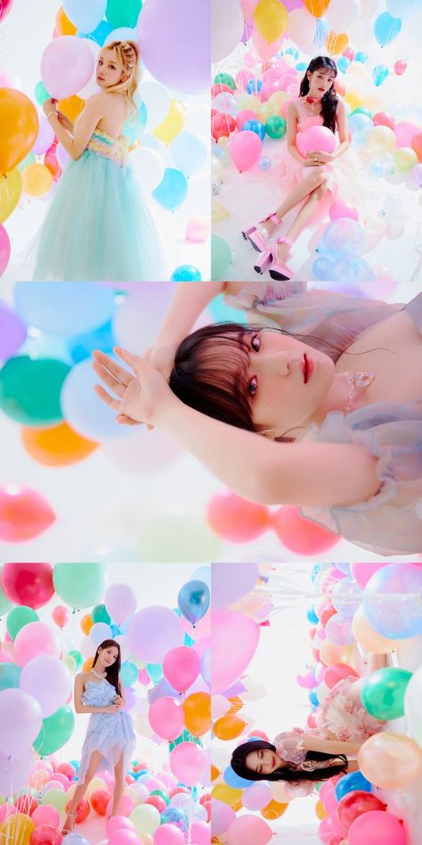 Birthday Girl Photoshooting, Pastel Photoshoot, Balloon Photoshoot, Photoshoot Lights, Balloons Photography, Photography Settings, Pastel Theme, Pastel Balloons, Photoshoot Concept