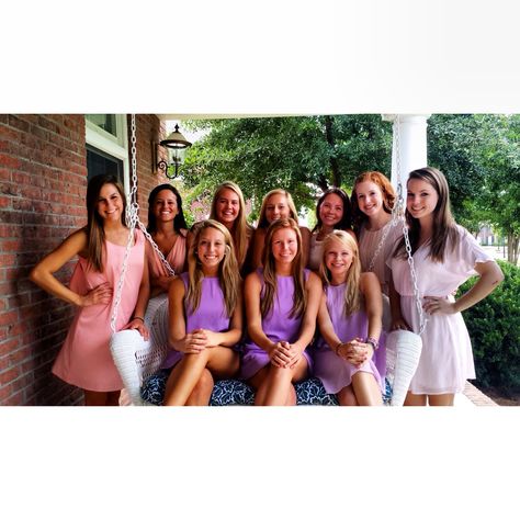 Sisters of the Epsilon Kappa chapter of Kappa Kappa Gamma Kappa Kappa Gamma, Auburn University, Auburn, Sorority, Lily Pulitzer, Lily Pulitzer Dress, Lily, Key, Lilly Pulitzer