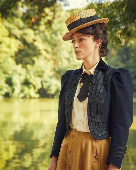 Keira Knightley in Colette... costume design by Andrea Flesch... Kiera Knightly, American Duchess, Keira Knightly, Brian Tracy, Gibson Girl, Keira Knightley, Movie Costumes, Edwardian Fashion, Historical Costume