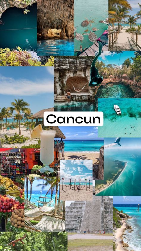 Cancun🫶 #nature #cancun #summer Cancun Mexico Travel, Cancun Trip, Girls Vacation, Fun Places To Go, Cancun Mexico, Vacation Places, Summer Photos, Mexico Travel, Travel Aesthetic