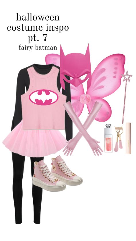 costume inspo pt. 7 : fairy batman🦇💕 #fyp #f4f #follow #31daysofcostumes #outfitinspo #fitinspo #costumeinspo #halloween #costume #spookyszn Fairy Batman, Batman Halloween, Batman Costume, Costume Inspo, Football And Basketball, Couples Costumes, Fitness Inspo, Halloween Costume, Halloween Costumes