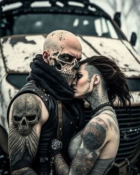 Tattooed Couples Photography, Shiva Tattoo Design, Couples Tattoo Designs, Gothic Wallpaper, 3d Tattoos, 3d Tattoo, Female Tattoo, Stuff And Thangs, Beautiful Dark Art