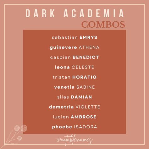 Dark Academia Last Names, Academia Names, Dark Academia Names, Classic Novels, Writing Resources, Just Kidding, The Library, Dark Academia, Baby Names