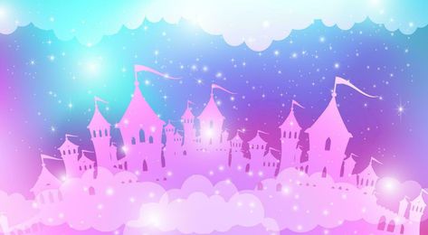 Magic princess pink palace on a background of a sky. Princess Background Wallpapers, Pink Princess Background, Starlight Princess Slot, Princess Background, Barbie Castle, Magic Princess, Starlight Princess, Pink Palace, Princess Wallpaper