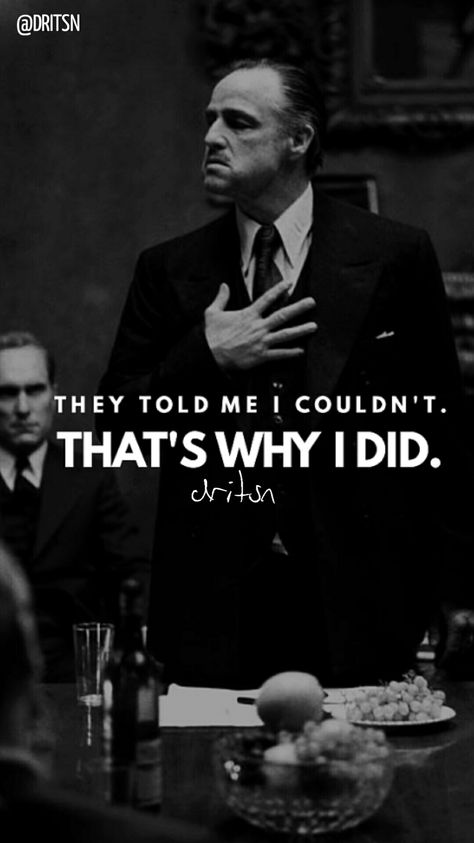 Lamborghini Quotes, Hiphop Quotes, Daily Discipline, Mafia Quote, Godfather Quotes, Don Vito Corleone, Sarcastic Words, 1 Line Quotes, Gangster Quotes