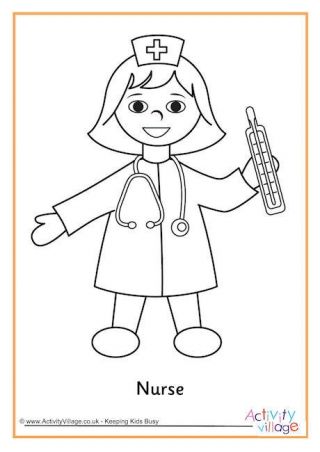 Nurse Crafts, Np School, Community Helpers Theme, Fathers Day Coloring Page, Community Helpers Preschool, People Who Help Us, Preschool Coloring Pages, Kid Coloring Page, School Coloring Pages