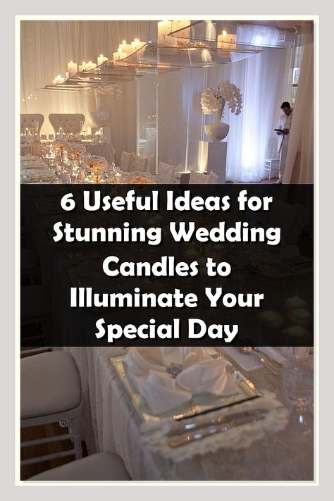 Discover how to elevate your wedding decor with our guide on stunning wedding candles. This pin features 6 creative ideas to incorporate beautiful candles into your special day, creating a romantic ambiance that your guests will love. From elegant centerpieces to unique lighting arrangements, learn how to choose the perfect wedding candles that reflect your style and enhance the overall atmosphere of your celebration. Illuminate your love story beautifully! Candle Scape Wedding, Candle Scape, Light Dinner Ideas, Candle Light Dinner Ideas, Romantic Ambiance, Bridal Table, Table Arrangement, Elegant Centerpieces, Candle Light Dinner