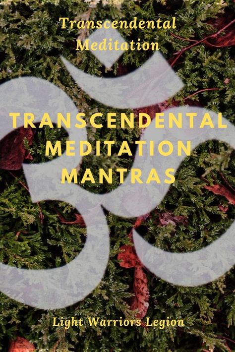 Vedic Meditation, Tm Meditation, Meditation Mantra, Benefit Of Meditation, Chanting Meditation, How To Start Meditating, Transcendental Meditation Mantra List, Transcendental Meditation Technique, Kundalini Meditation