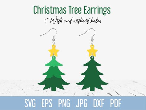 Faux Leather Earrings Svg, Foam Earrings, Diy Gift For Mom, Cricut Earrings, Felted Earrings, Earring Svg, Projets Cricut, Diy Gifts For Mom, Cricut Christmas