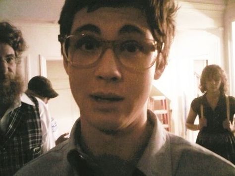 He's so cute when he wears glasses X3 The Perks Of Being, Logan Lerman, Perks Of Being A Wallflower