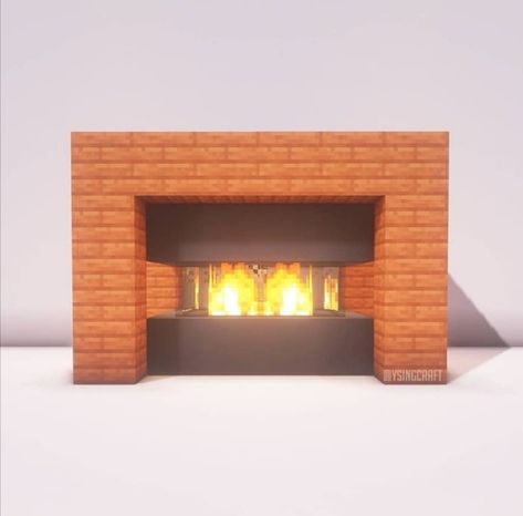 Minecraft Modern Fireplace, Fireplace Minecraft, Modern Pyramid, Maine Decor, Minecraft Interior, Minecraft Modern, All Minecraft, Minecraft Inspiration, Minecraft Plans