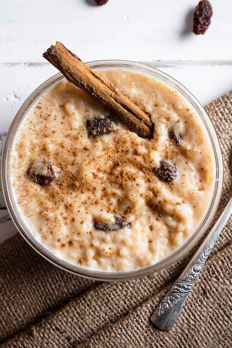 Alton Brown Rice Pudding Puerto Rican Dumplings, Puerto Rican Oatmeal Recipes, Puerto Rican Avena Recipes, Farina Recipe Puerto Rican, Puerto Rican Oatmeal, Puerto Rican Recipes Desserts, Puerto Rico Recipes, Mexican Rice Pudding, Rice Puddings