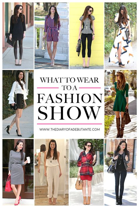 Attending A Fashion Show Outfit, Fashion Show Attire, Attending Fashion Show Outfit, What To Wear To A Fashion Show Outfit Ideas, What To Wear To A Fashion Show As A Guest, What To Wear To A Fashion Show Outfit, Fashion Show Attendee Outfit, Fashion Show Outfits Attending A, Fashion Show Outfit What To Wear To A