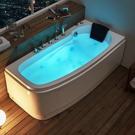 Jacuzzi Tub Bathroom, Massage Bathtub, Therapy Pools, Stained Floors, Hawthorne House, Spa Bathtub, Grab Bars In Bathroom, Restroom Design, Concrete Stained Floors