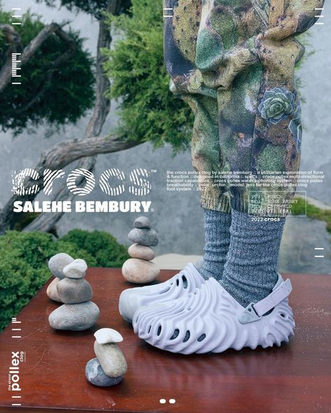 Salehe Bembury x Crocs Pollex Clog Release Date | HYPEBAE Crocs Pollex Clog, Salehe Bembury, Mailing List, Release Date