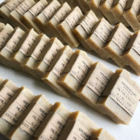 Belgian wheat scrub beer soap favors. Notes of earthy coriander with juicy top notes of orange and a hint of clove! 😍 Wedding Gift Ideas For Guests, Gift Ideas For Guests, Calming Tea, Tea Soap, Beer Soap, Soap Wedding Favors, Anniversary Favors, Wedding Favors And Gifts, Gifts For Guests