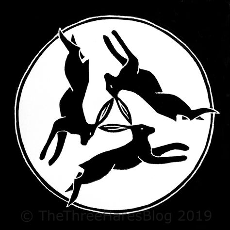 Why Three Hares? | The Three Hares Blog 3 Hares, The Three Hares, Creative Writing Degree, Three Hares, Celtic Artwork, Cosmic Egg, Pagan Goddess, New Scientist, Chinese Mythology