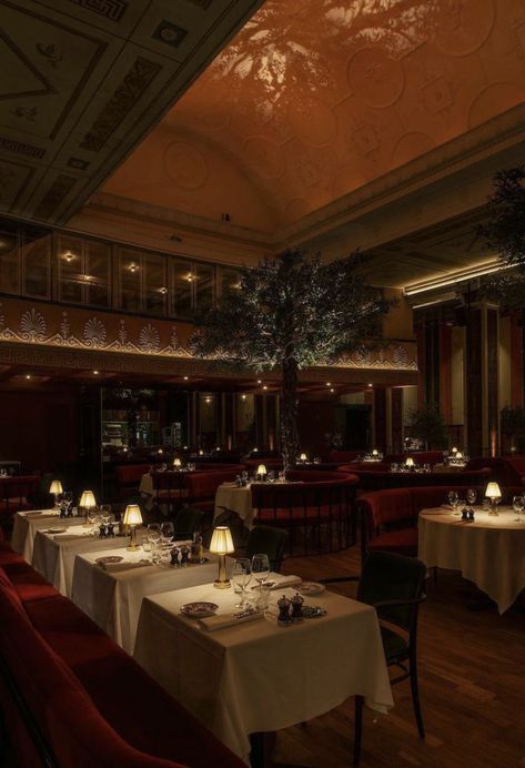 Jazz Restaurant, Jazz Bar, Luxury Restaurant, Jazz Club, Fancy Restaurant, Restaurant Interior Design, Blackbird, Restaurant Interior, Italian Restaurant