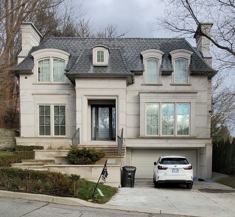 English Townhouse Exterior, French Style Architecture, Small House Remodel, Limestone House, French Country Exterior, Townhouse Exterior, French Style Homes, Townhouse Designs, Work Remotely