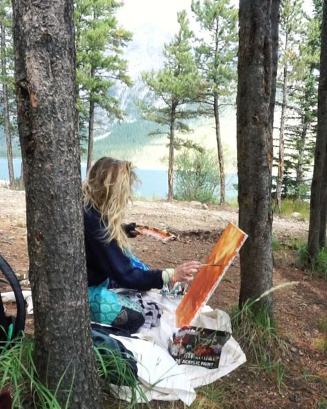 Forever trying to capture the magic of these mountains!! 🏔🌸🖌 Swipe through to see some behind-the-scenes & close-up shots of the final painting.🔍 It was created en plein air at one of my all time fav camping spots. No photos or art could ever do the place justice- but that won't stop me from trying! This textured original painting is 18 x 24" on cotton stretched canvas. 🎨🌄 Available at www.laurenaimeeart.com or through the link in my bio💖 . . . . . #landscapeart #landscapepainting #Ca... En Plein Air Painting, Air Painting, Camping Spots, Plein Air Paintings, Landscape Art, Plein Air, Stretched Canvas, All Time, Landscape Paintings