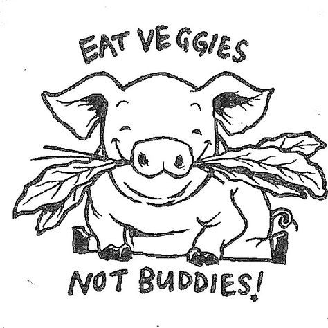 Activism Art, Regnul Animal, Vegan Art, Vegan Tattoo, Animal Activism, Eat Veggies, Vegan Quotes, Why Vegan, Vegan Humor