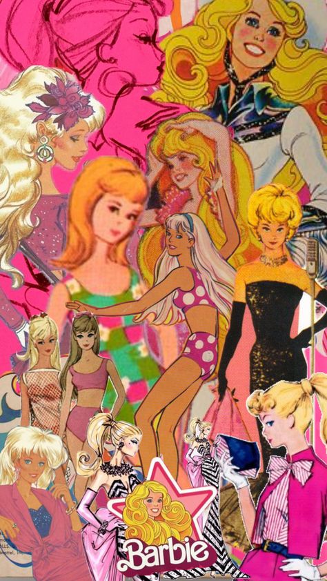 #barbie #vintagebarbie #mattel #vintage #doll #vibes #pink #barbiemovie Vintage Barbie Aesthetic, Barbie Backgrounds, Vintage Barbie Party, Barbie Fanart, Fem Icons, Barbie Pictures, Doll Pictures, Barbie Cartoon, Doodle Art Journals