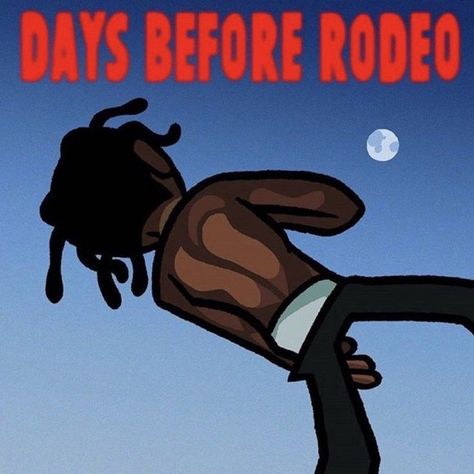 Travis Scott Days Before Rodeo, Days Before Rodeo, Anime Face Drawing, Travis Scott Wallpapers, Album Art Design, Cartoon Fan, 8 Bits, Black Person, Edgy Wallpaper