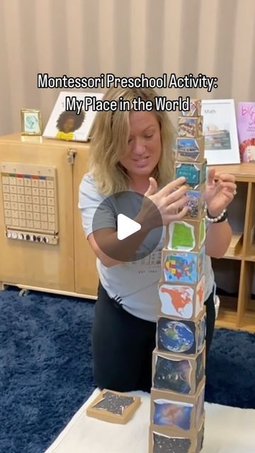 MontessoriMissEmily on Instagram: "This Montessori preschool activity and circle time song is perfect for the beginning of the school year when we are orienting our students to their place in the classroom and the world 🌍☮️🌎

#montessori #preschoolteacher #daycare #circletime #preschool" Montessori Activities Preschool, Circle Time Songs, Montessori Preschool, Beginning Of The School Year, Preschool Activity, Circle Time, Preschool Teacher, In The Classroom, The Classroom