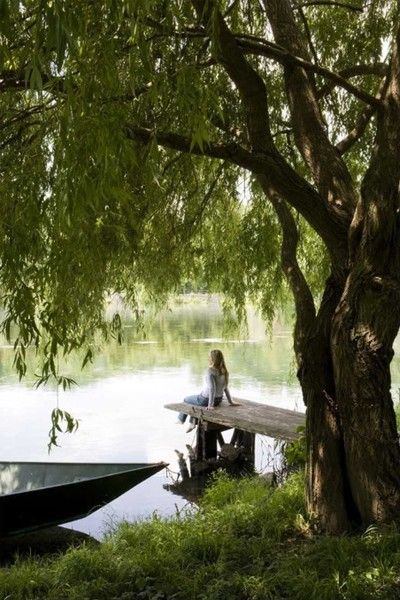 serenity. Peaceful Places, Charles Bukowski, 인물 사진, Lake Life, Happy Weekend, Ponds, Country Life, Yachts, A Tree